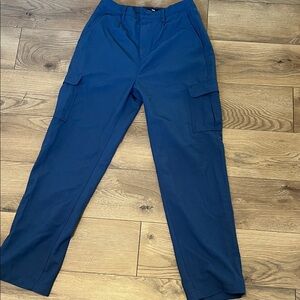 Womens Vans Blue Cargo Pants